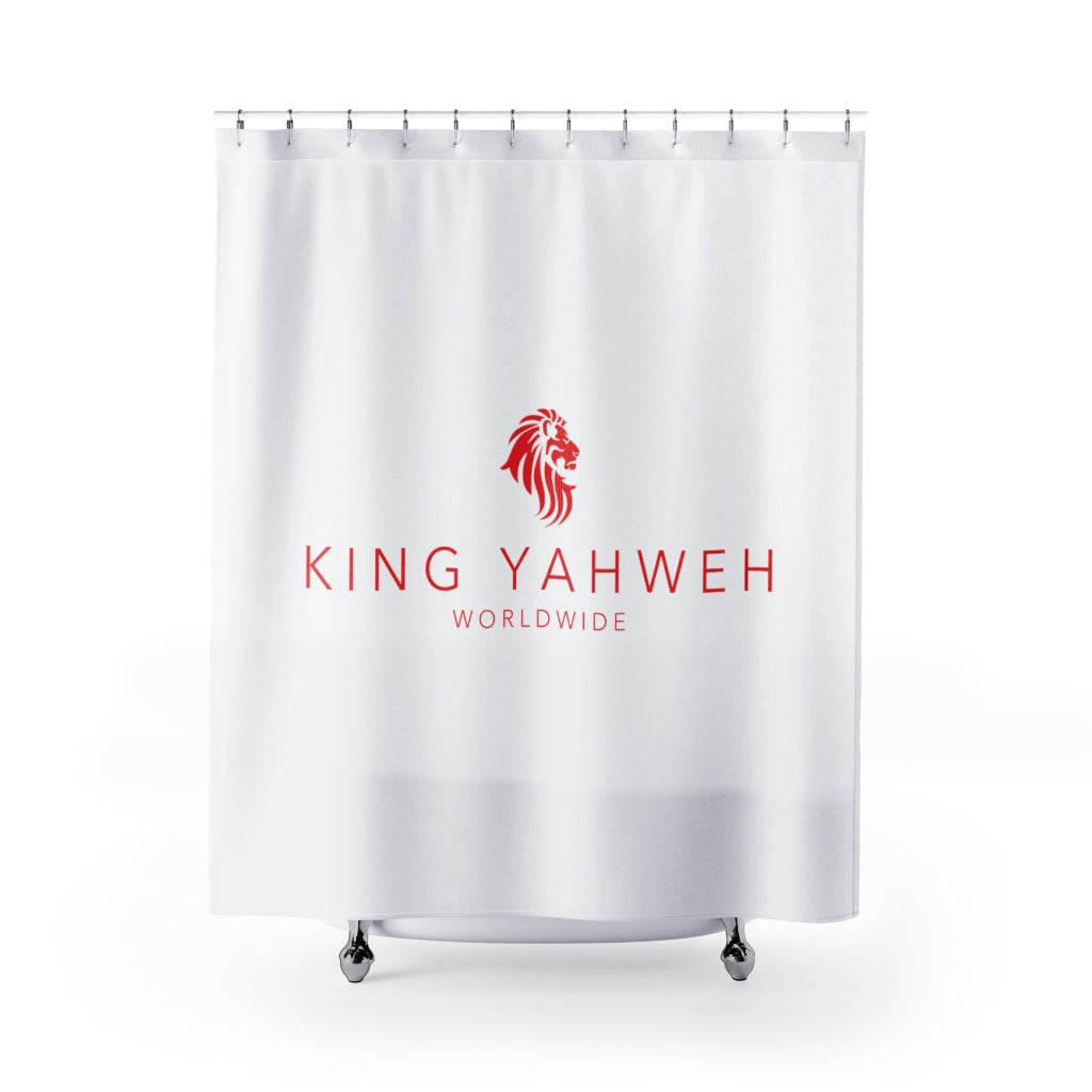 King YAHWEH Worldwide Shower Curtain