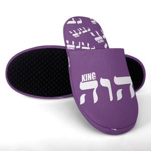 KING YAHWEH Plush Slippers
