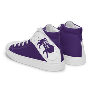 King YAHWEH Lion’s Paw Men’s high top canvas shoes