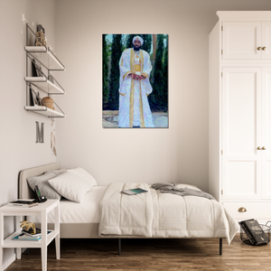 King YAHWEH In the Garden Canvas Wall Art