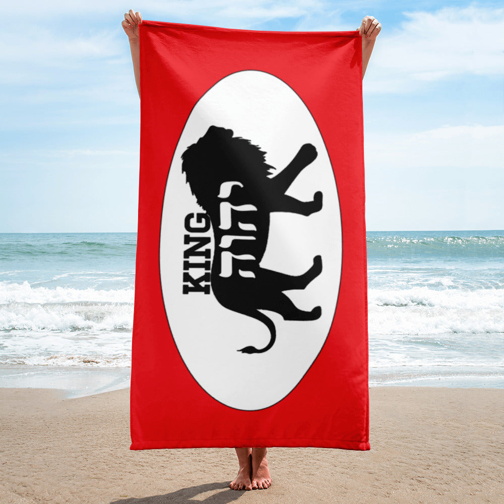 King YAHWEH Signature Beach Towel