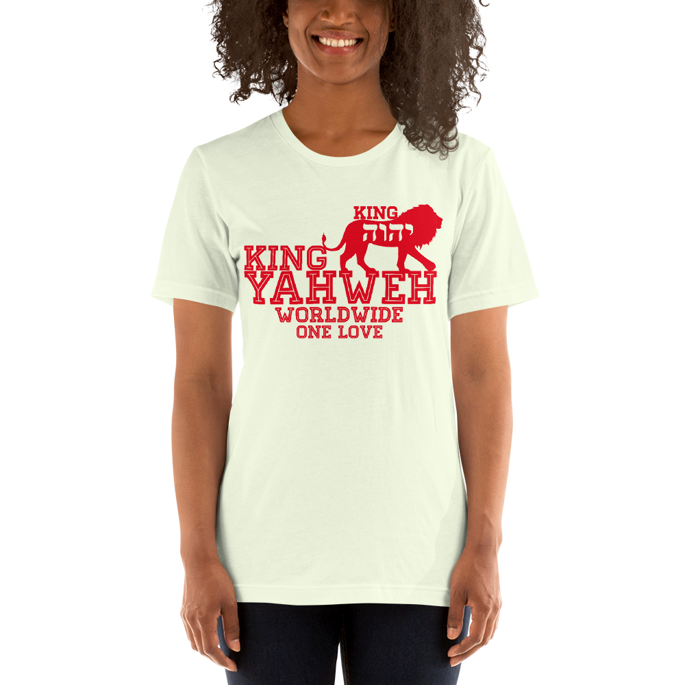 King YAHWEH Worldwide One Love Short-Sleeve Unisex T-Shirt